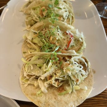 Griffin's - The shrimp tacos were full of deliciousness! - New American Near Me - Brea, California