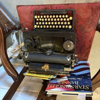 The Haven Antiques - Old typewriter - Antiques Near Me - Port Austin, Michigan The Haven Antiques - Old typewriter - Antiques Near Me - Port Austin, Michigan