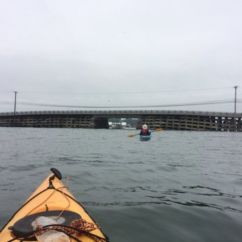 Sea Escape Cottages & Charters - Another view of the famous Cribstone Bridge ( rom my kayak) - Tours Near Me - Bailey Island, Maine