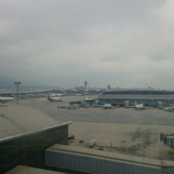 富豪機場酒店 - Airport view and mountain view obscured by clouds from Room #9046 - Hotels Near Me - Hong Kong, HK 富豪機場酒店 - Airport view and mountain view obscured by clouds from Room #9046 - Hotels Near Me - Hong Kong, HK