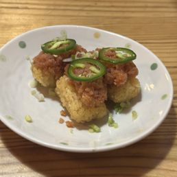 Crunchy spicy tuna