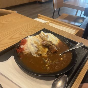 Abiko Curry - Basic Curry Rice & Cheese cutlet - Japanese Curry Near Me - New York, New York Abiko Curry - Basic Curry Rice & Cheese cutlet - Japanese Curry Near Me - New York, New York