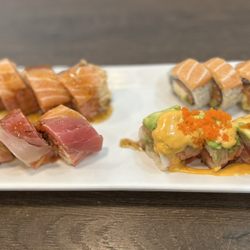 AYCE Sushi SCM - R26. Ex-BF Roll, R27. Ex-GF Roll, C04. Philadelphia Roll
