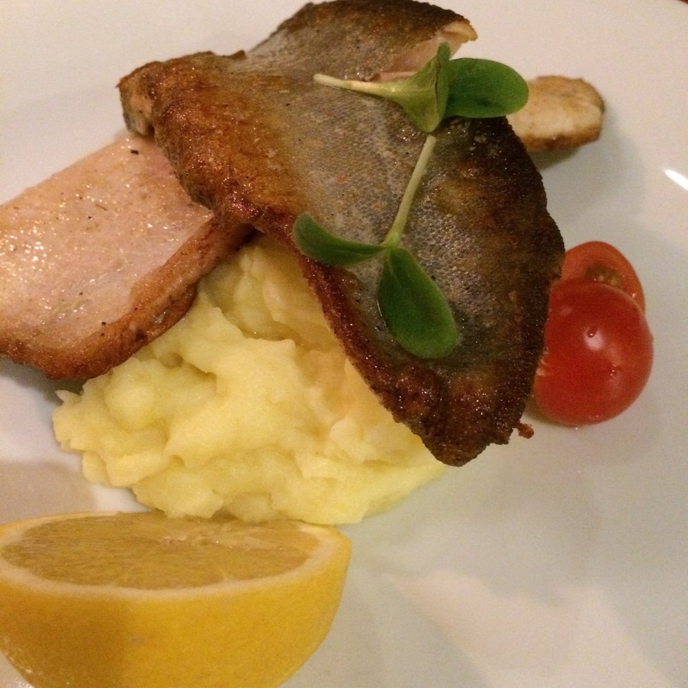 Art&Food Had - Roasted trout with mashed potatoes - Art Galleries Near Me - Prague, Puerto Rico