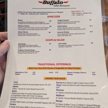 Buffalo Indian Restaurant - Menu - Indian Near Me - Laramie, Wyoming Buffalo Indian Restaurant - Menu - Indian Near Me - Laramie, Wyoming
