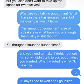Al & Ed's Autosound - Imposing his lying opinion about sounding "super clean" - Car Stereo Installation Near Me - Pasadena, California
