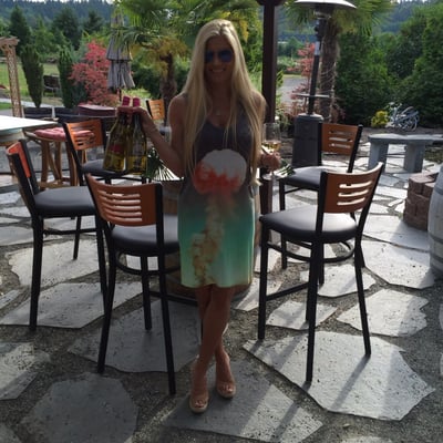 Photo of Silver Lake Winery - Woodinville, WA, US. Friends & wine!