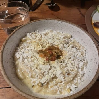 Place des Fêtes - Corn pasta - Wine Bars Near Me - Brooklyn, New York