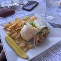 Chicken Caesar wrap