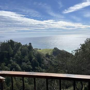 Nepenthe - View from where we were sitting - AMAZING!! - New American Near Me - Big Sur, California