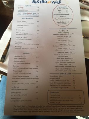 Menu photo 6 Bistro de Ville Scarsdale, NY