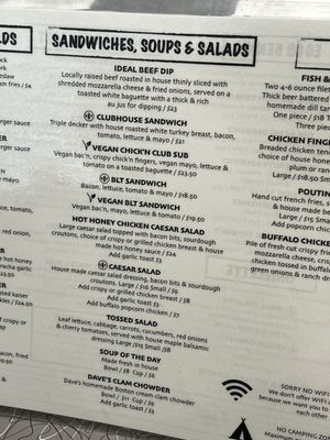 Menu photo 1 Ideal Cafe Campbell River, BC