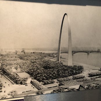 Missouri History Museum - Winning sketch for the Gateway Arch design. - Landmarks & Historical Buildings Near Me - St Louis, Missouri