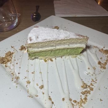 Osteria Celli - Pistachio cake - Italian Near Me - Fort Myers, Florida Osteria Celli - Pistachio cake - Italian Near Me - Fort Myers, Florida