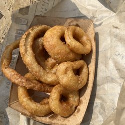 Wayback Burgers - Take out onion rings