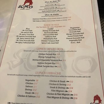 Sumo - Lunch menu - Sushi Bars Near Me - Longmont, Colorado Sumo - Lunch menu - Sushi Bars Near Me - Longmont, Colorado