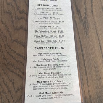 North High Brewing - Brewpubs Near Me - Westerville, Ohio