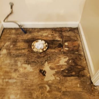 Kairos Construction - Damaged from leak in bathroom before picture - Handyman Near Me Kairos Construction - Damaged from leak in bathroom before picture - Handyman Near Me