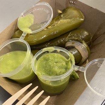 Mothers Tacos - Jalapeños and salsas - Tacos Near Me - Napa, California Mothers Tacos - Jalapeños and salsas - Tacos Near Me - Napa, California