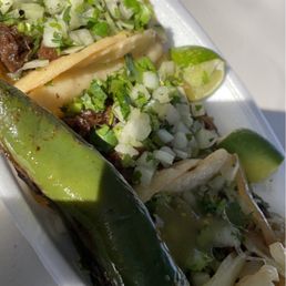 3 tacos de cabeza