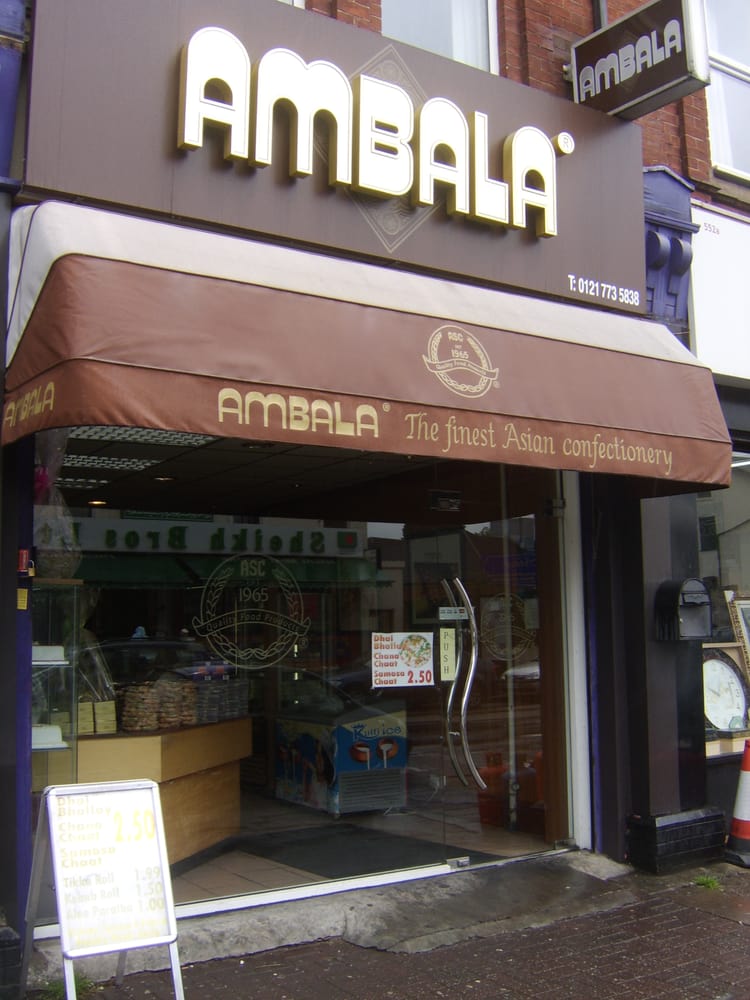 AMBALA SWEET CENTRE Updated September 2024 552 Coventry Road