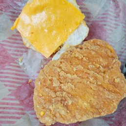 Cajun chicken biscuit.