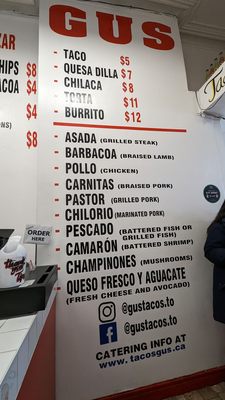 Menu photo 2 Gus Tacos Toronto, ON Menu photo 2 Gus Tacos Toronto, ON