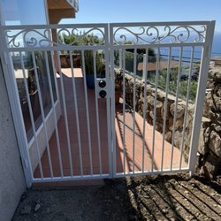 Ferrara Metal Works - Custom double door side gate