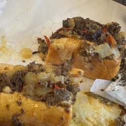 Big Dave's Cheesesteaks - Dave's Way - sloppy and delicious