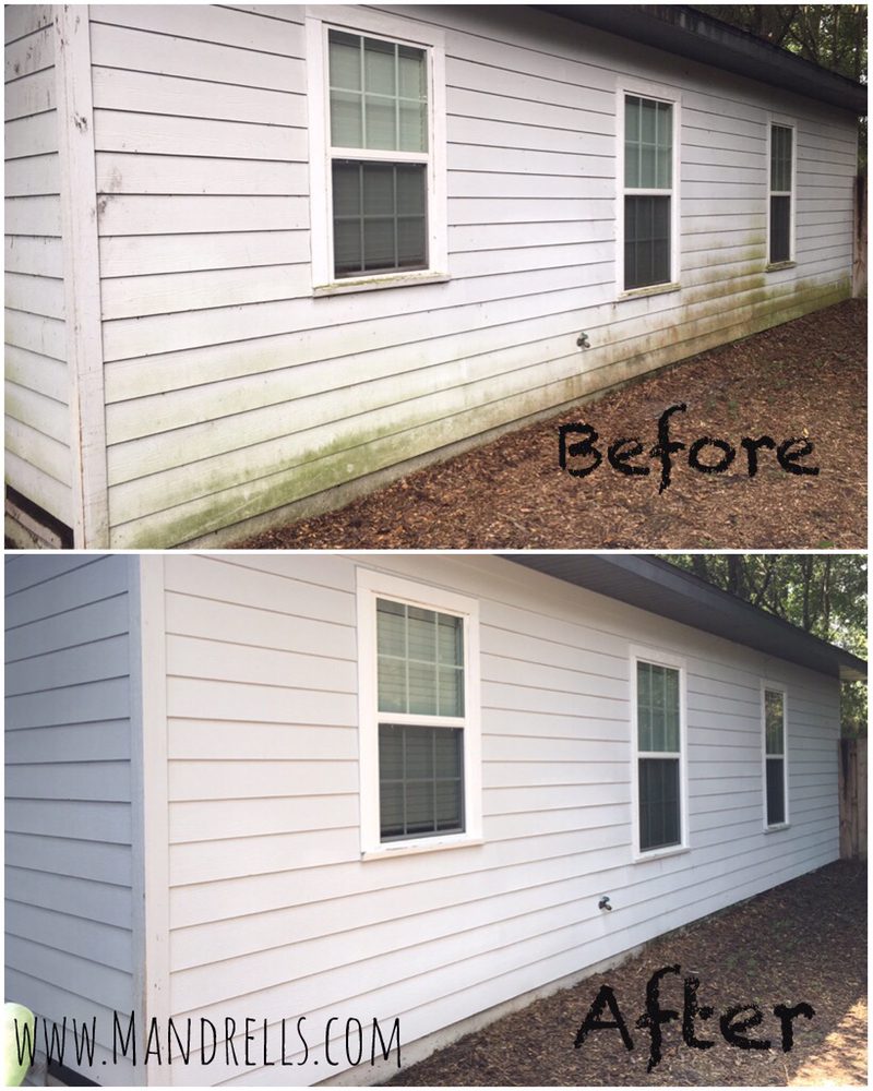 Slide of Mandrell's Pressure Cleaning