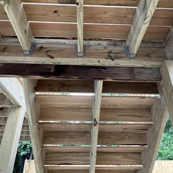 Pablo's Landscape - 20 year old board used on our new deck - Irrigation Near Me - Dacula, Georgia