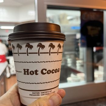 In-N-Out Burger - Hot Cocoa is like drinking chocolate syrup (small size $2+) Good taste with Ghirardelli chocolate! - Fast Food Near Me - Arroyo Grande, California