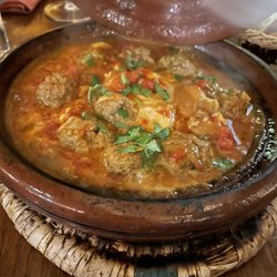 Essaouira - Kefta balls with eggs