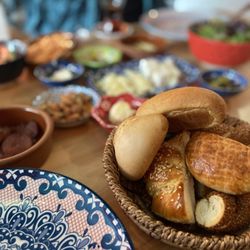 Nilufer’s Home Kitchen - Turkish breakfast for two