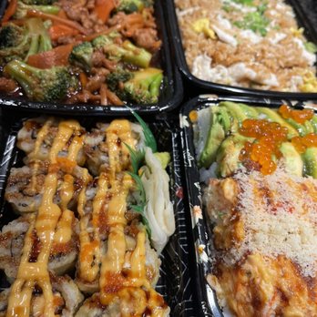 Kiku Bistro - Take out of Fried Rice, Beef W/ Broccoli, California Ranch Roll, Lake Roll, Goofee Roll - Asian Fusion Near Me - Minneapolis, Minnesota