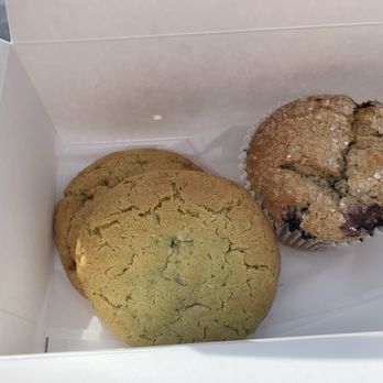 The Crumby Bakeshop - Pandan cookie and blueberry muffin - Bakeries Near Me - Houston, Texas The Crumby Bakeshop - Pandan cookie and blueberry muffin - Bakeries Near Me - Houston, Texas