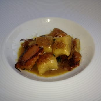 Nine-Ten - Happy hour Ricotta gnudi w/butternut squash - Bars Near Me - La Jolla, California