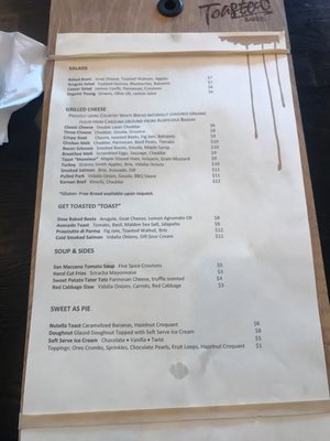 Menu photo 4 Toasted Barrel Savannah, GA Menu photo 4 Toasted Barrel Savannah, GA