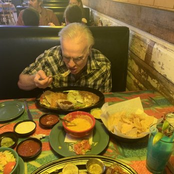 The Jalapeno Tree - Look at the half empty queso! It's to yummy. Best Mexican food in Athens! We love it here. - Mexican Near Me - Athens, Texas