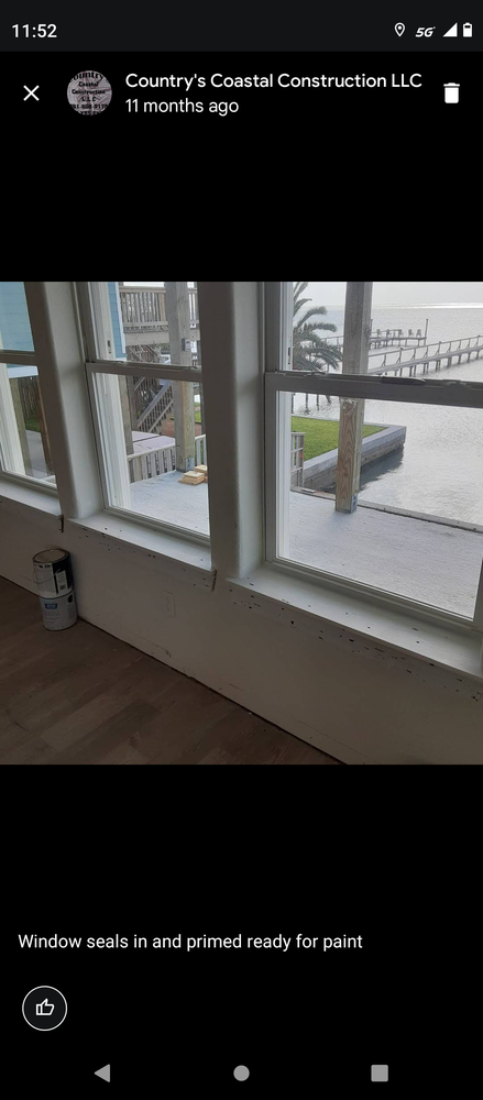 Slide of Country's Coastal Construction