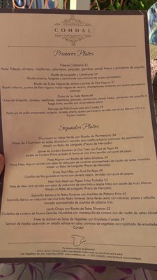 Menu photo 1 Condal Tapas Restaurant San Juan, PR