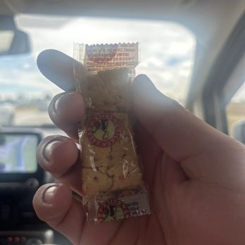 Chicken Salad Chick - Crushed cracker that you can't even use. Really not that hard to handle these better. - Sandwiches Near Me - Johnstown, Colorado