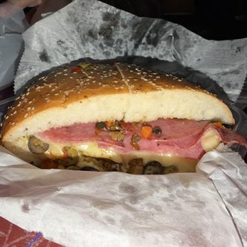 Verti Marte - 1/2 "Spicy" Muffaletta "The Bam-Bam" - Delis Near Me - New Orleans, Louisiana