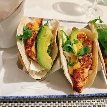 NM Cafe - Salmon Tacos - New American Near Me - Atlanta, Georgia