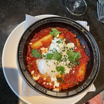 Del Mar Columbus - Shakshouka brunch entree - Mediterranean Near Me - Columbus, Ohio Del Mar Columbus - Shakshouka brunch entree - Mediterranean Near Me - Columbus, Ohio