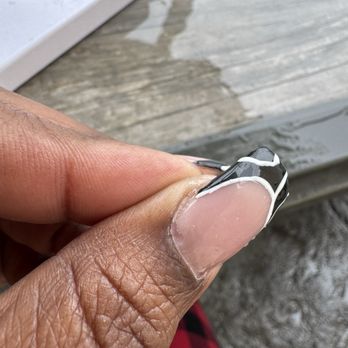 Be Be Nails & Permanent Makeup - Bad application - Nail Salons Near Me - Modesto, California Be Be Nails & Permanent Makeup - Bad application - Nail Salons Near Me - Modesto, California