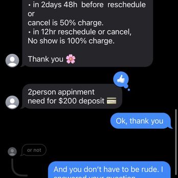 Hideko Spa - Text conversation - Massage Therapy Near Me - Los Angeles, California