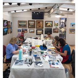 Camarillo Art Center - Tuesday's evening watercolor class with Nahzy Tabriz 5:30-8:30