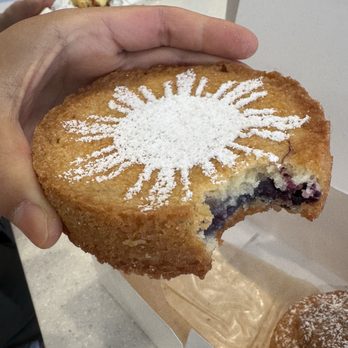Kasama - Cross section of ube blackberry basque cake - Filipino Near Me - Chicago, Illinois Kasama - Cross section of ube blackberry basque cake - Filipino Near Me - Chicago, Illinois