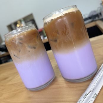The Breeze Cafe - Iced Ube w/Espresso - Breakfast & Brunch Near Me - Newark, California The Breeze Cafe - Iced Ube w/Espresso - Breakfast & Brunch Near Me - Newark, California